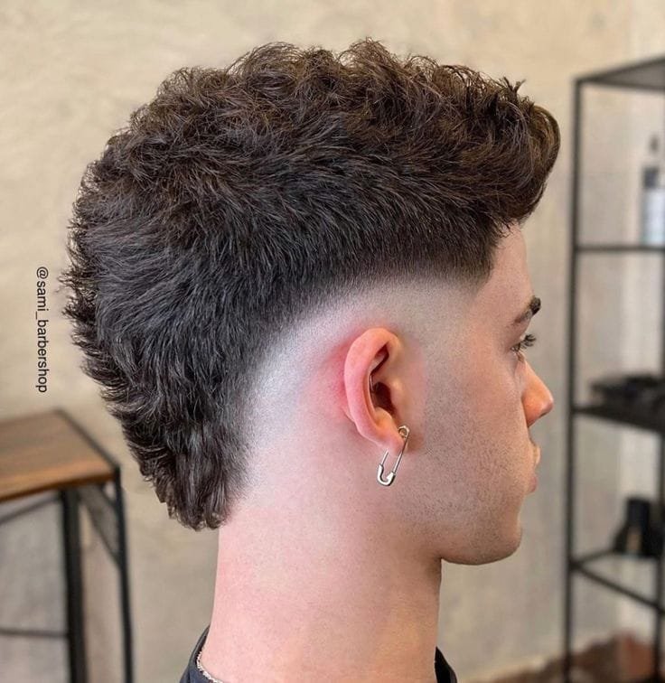 Textured Fade Haarschnitt